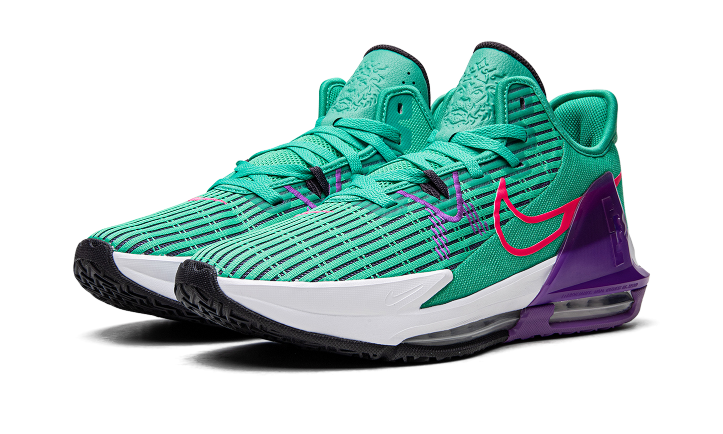 LeBron Witness VI "Clear Emerald / Wild Berry" CZ4052 300