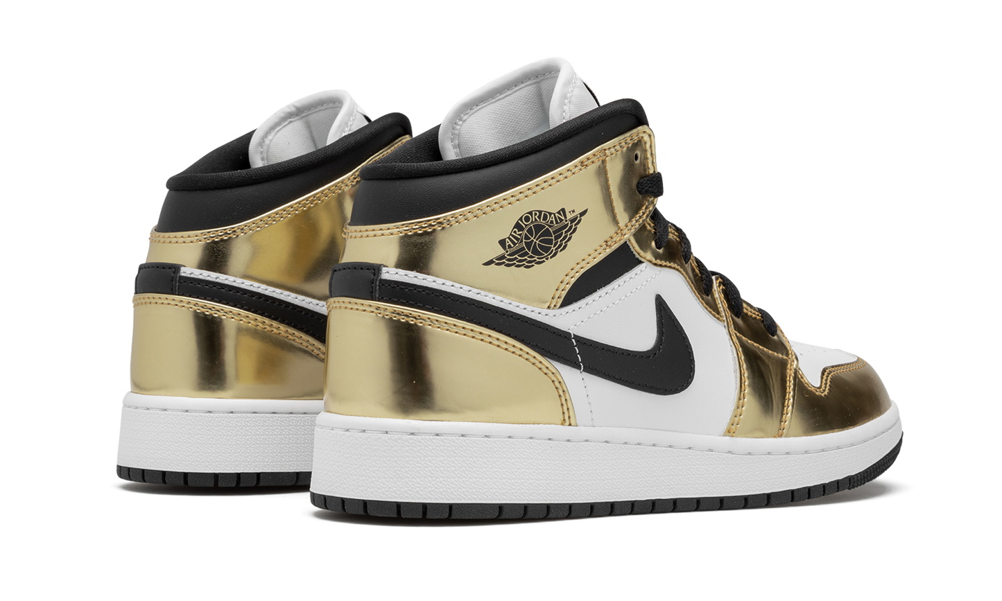 Air Jordan 1 Mid SE GS "Metallic Gold" DC1420 700