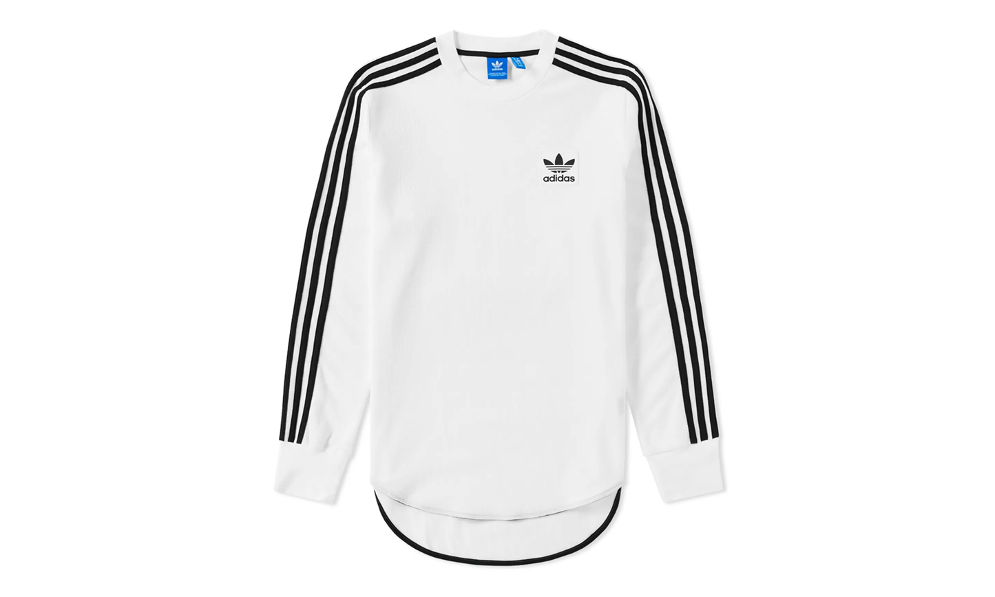 Brand Waffle LongsleeveThermal Shirt "White / Black" AY9291