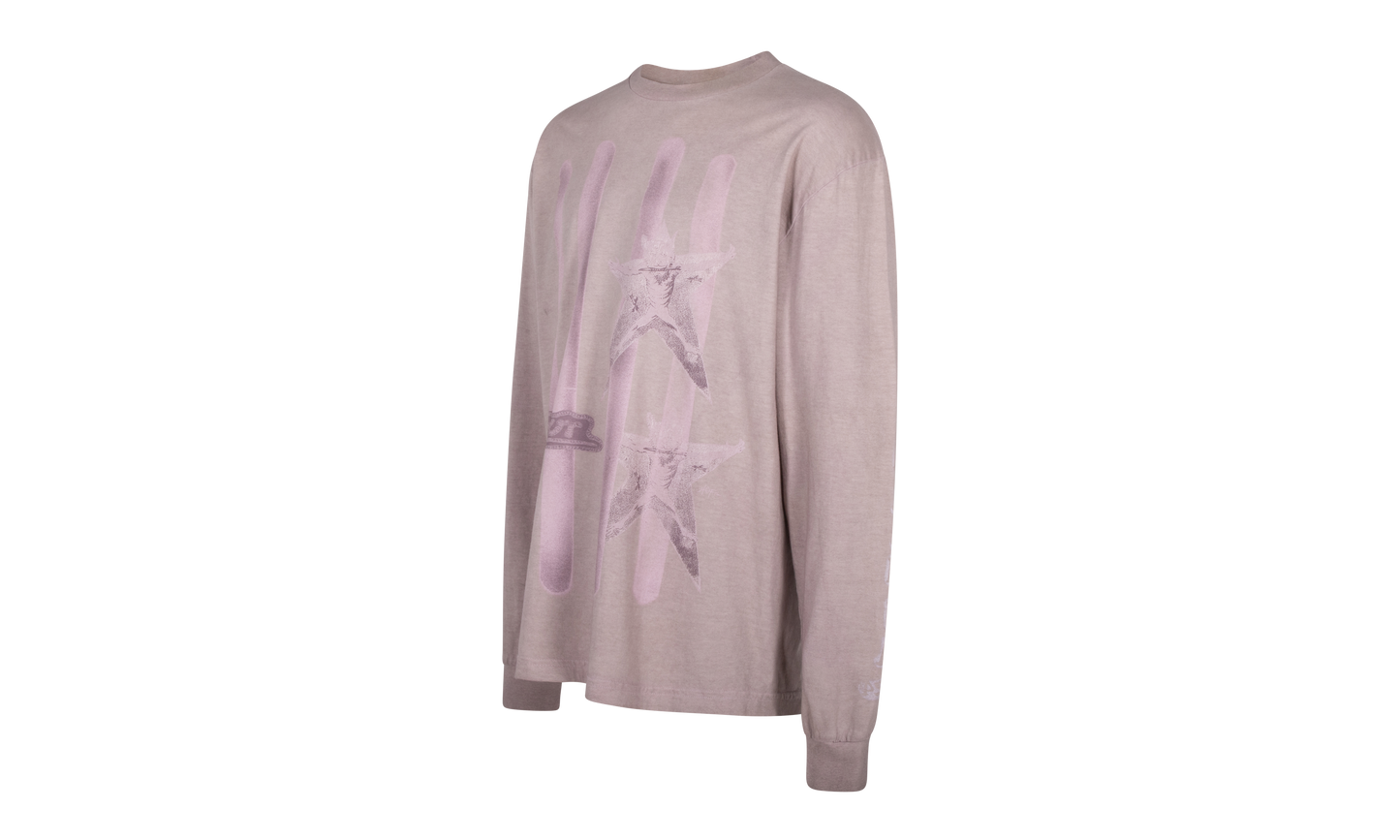 Utopia Long Sleeve Tour Tee "Brown" TSUC18