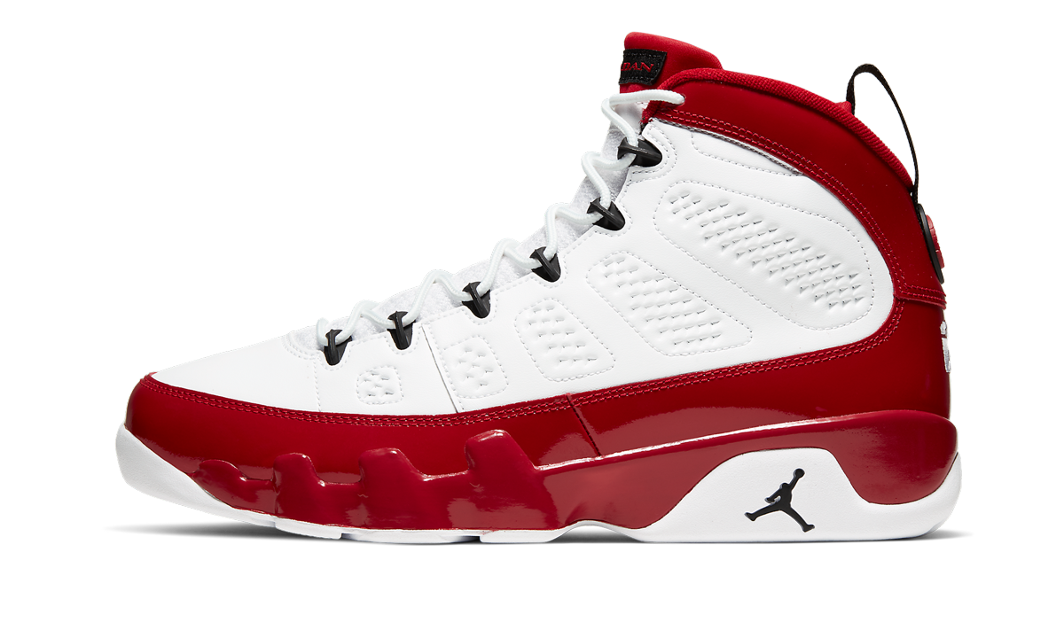 Air Jordan 9 "White/Red/Black" 302370 160