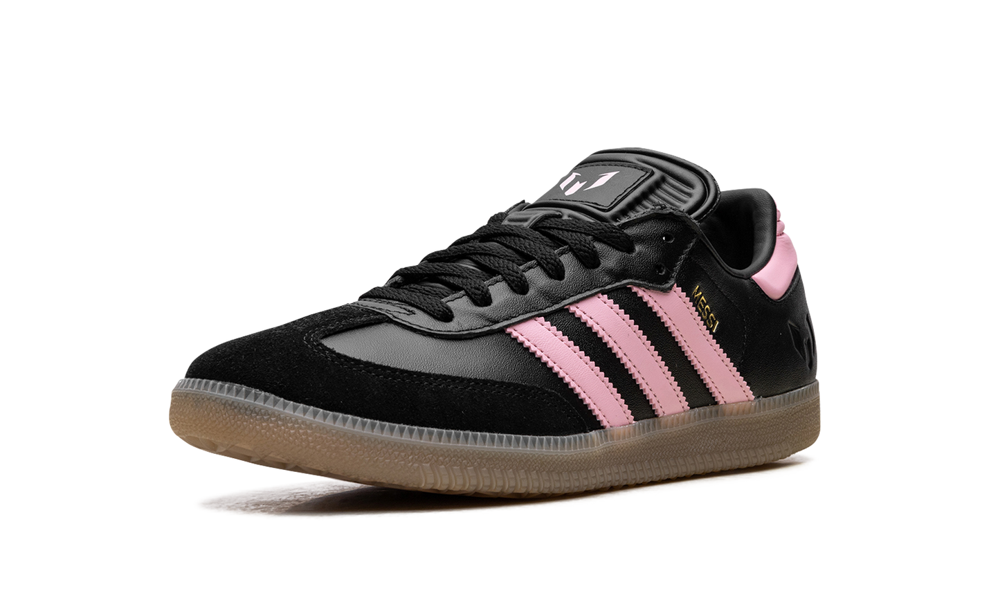 Samba Messi Indoor "Core Black / Gold Metallic / Gum" JP7845
