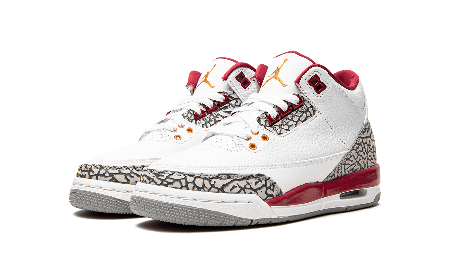 Air Jordan 3 GS "Cardinal" 398614 126