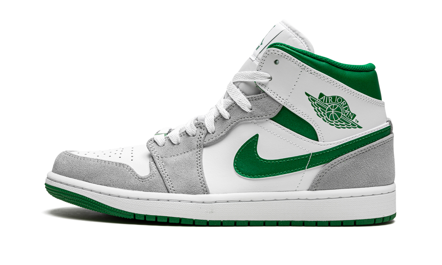 Air Jordan 1 Mid SE "Grey / Pine Green / White" DC7294 103