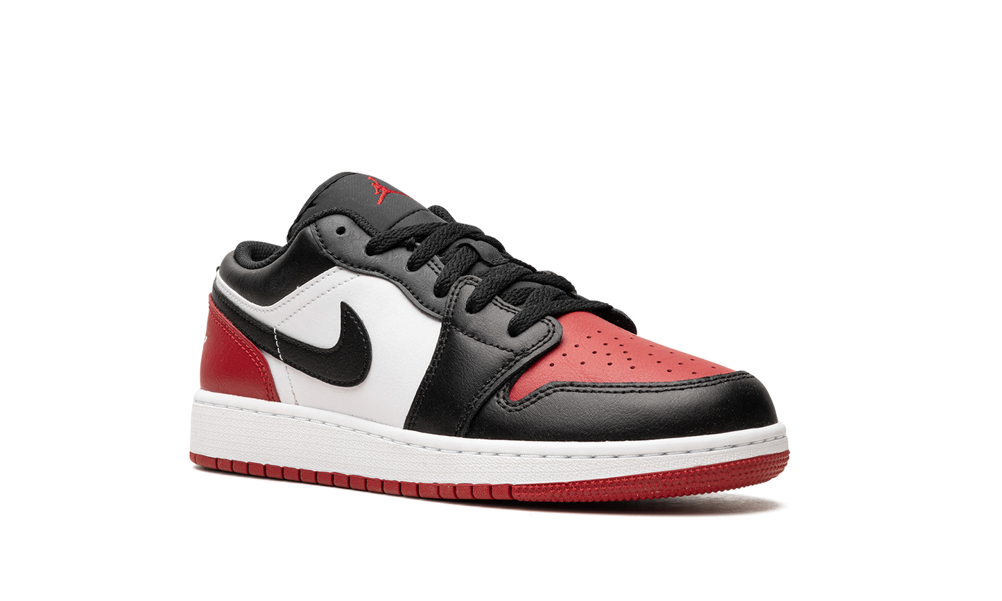 AIR JORDAN 1 LOW GS "BRED TOE" 553560 161
