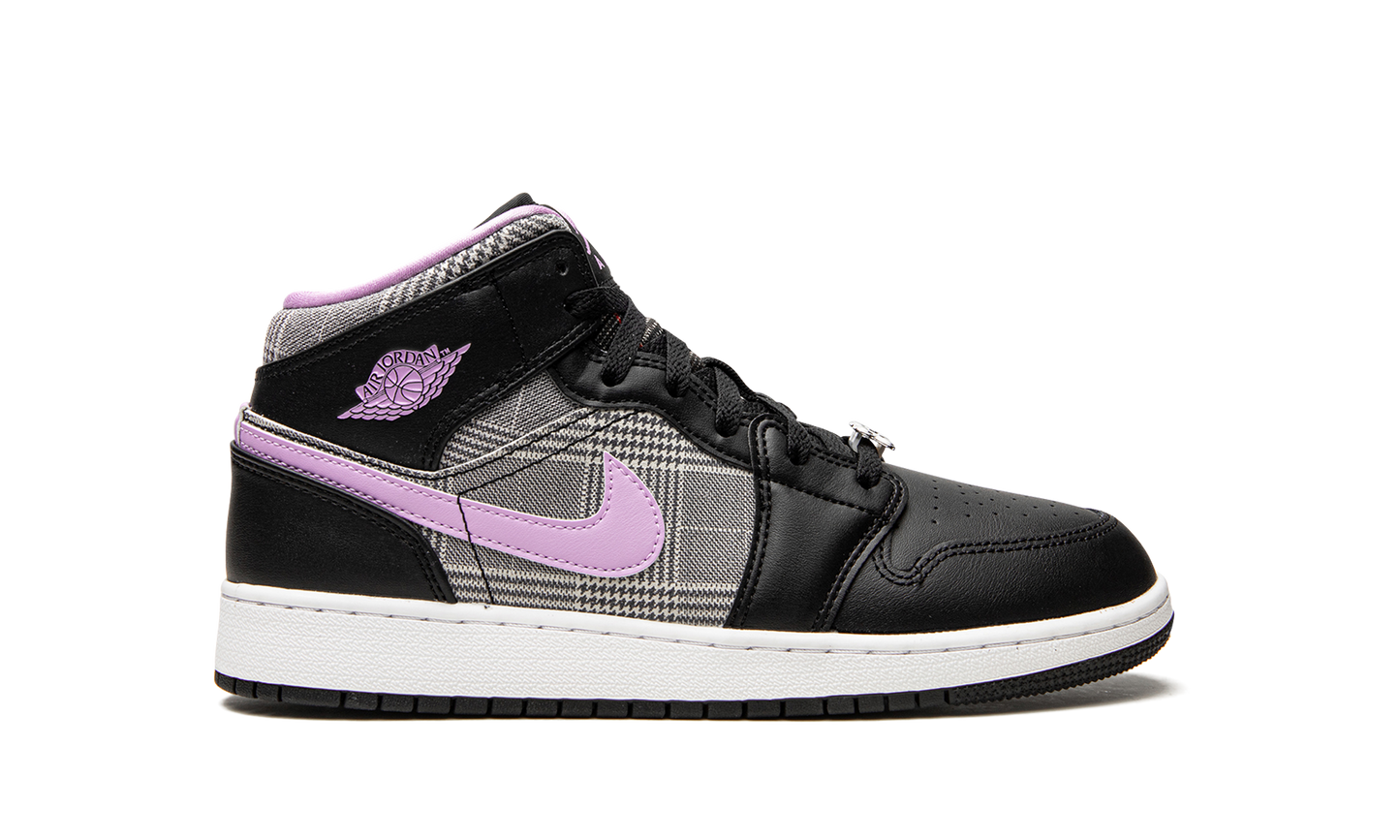 Air Jordan 1 Mid GS "Houndstooth" DC7226 015