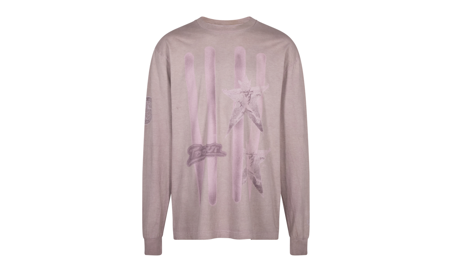 Utopia Long Sleeve Tour Tee "Brown" TSUC18