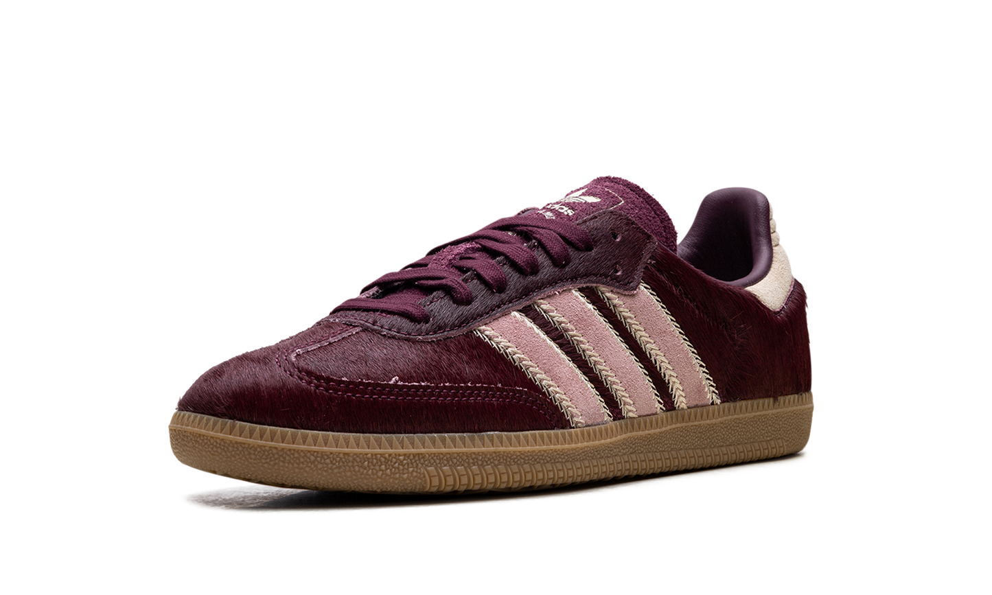 Samba OG WMNS "Maroon Sand Strata Pony" JP5330
