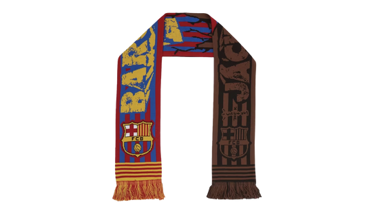 FC Barcelona Jack Football Club Scarf "Cactus Jack - Red / Brown" CPFM17