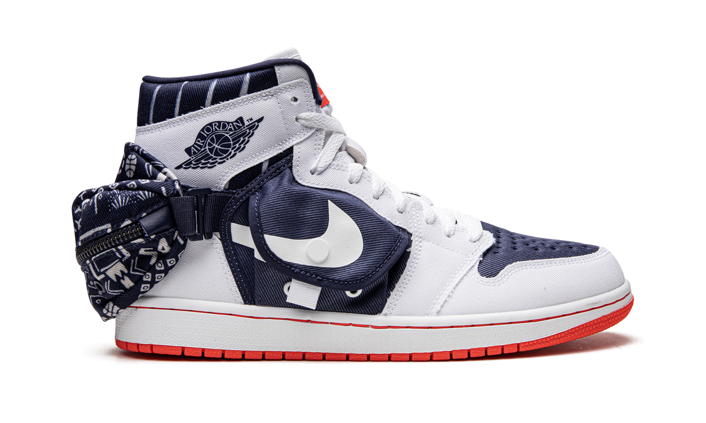 Air Jordan 1 Utilty "QUAI 54" DV1717 100