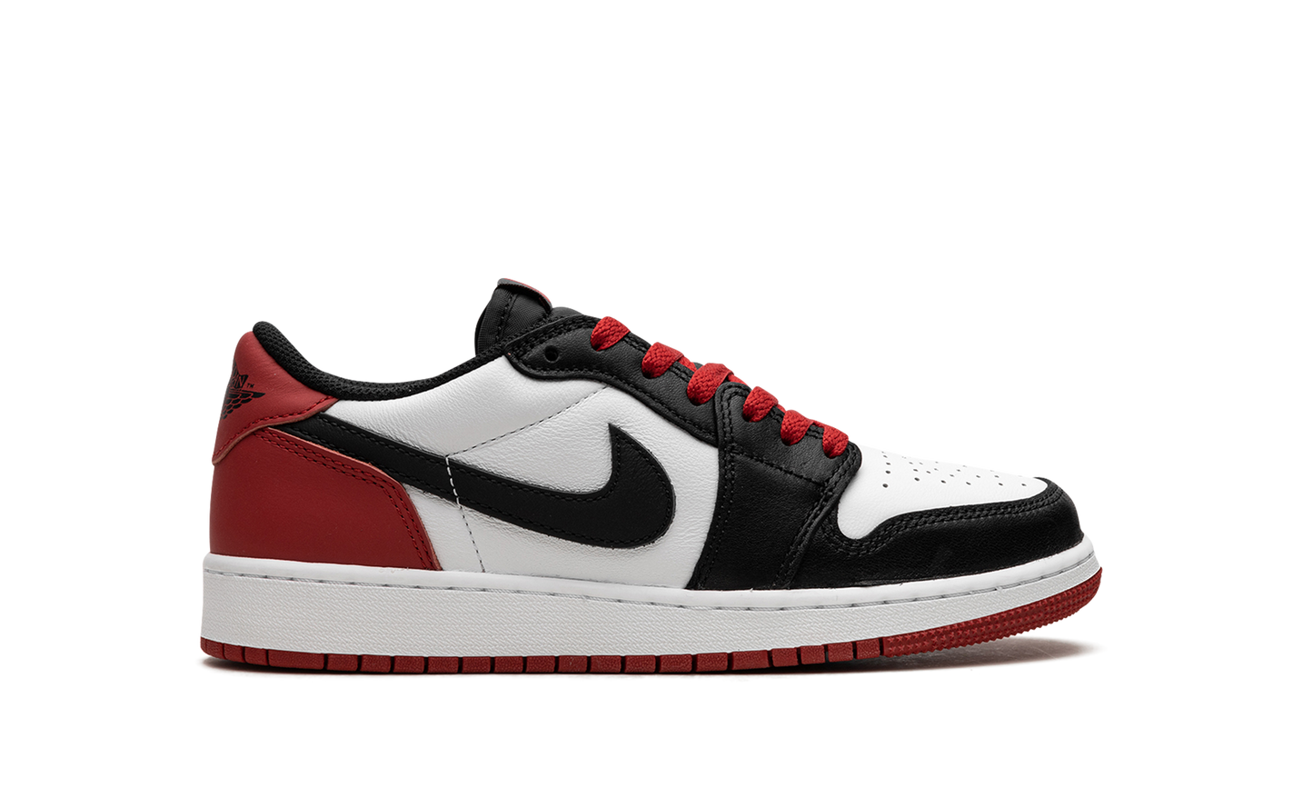 Air Jordan 1 Low OG GS "Black Toe" CZ0858 106