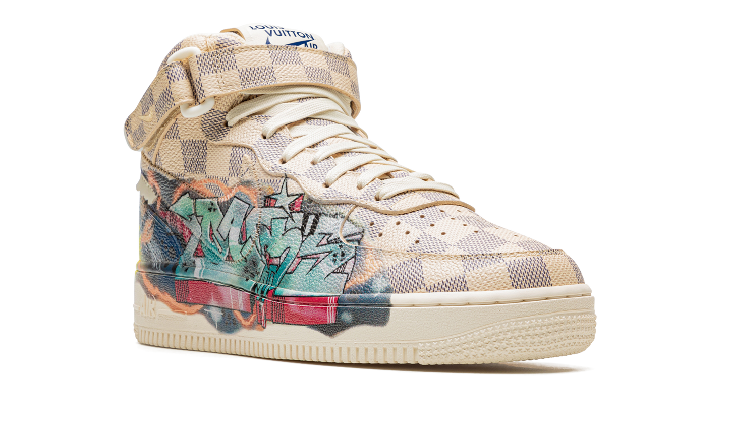 Louis Vuitton Air Force 1 Mid "Virgil Abloh - Graffiti" 1A9VE0