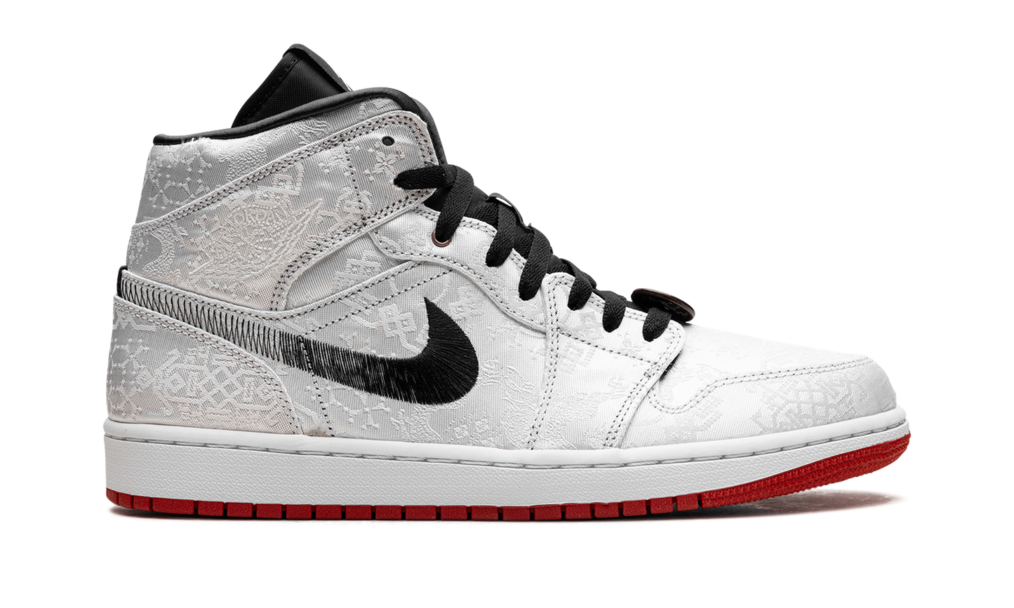 Air Jordan 1 Mid "Fearless Edison Chen - Clot Silk" CU2804 100