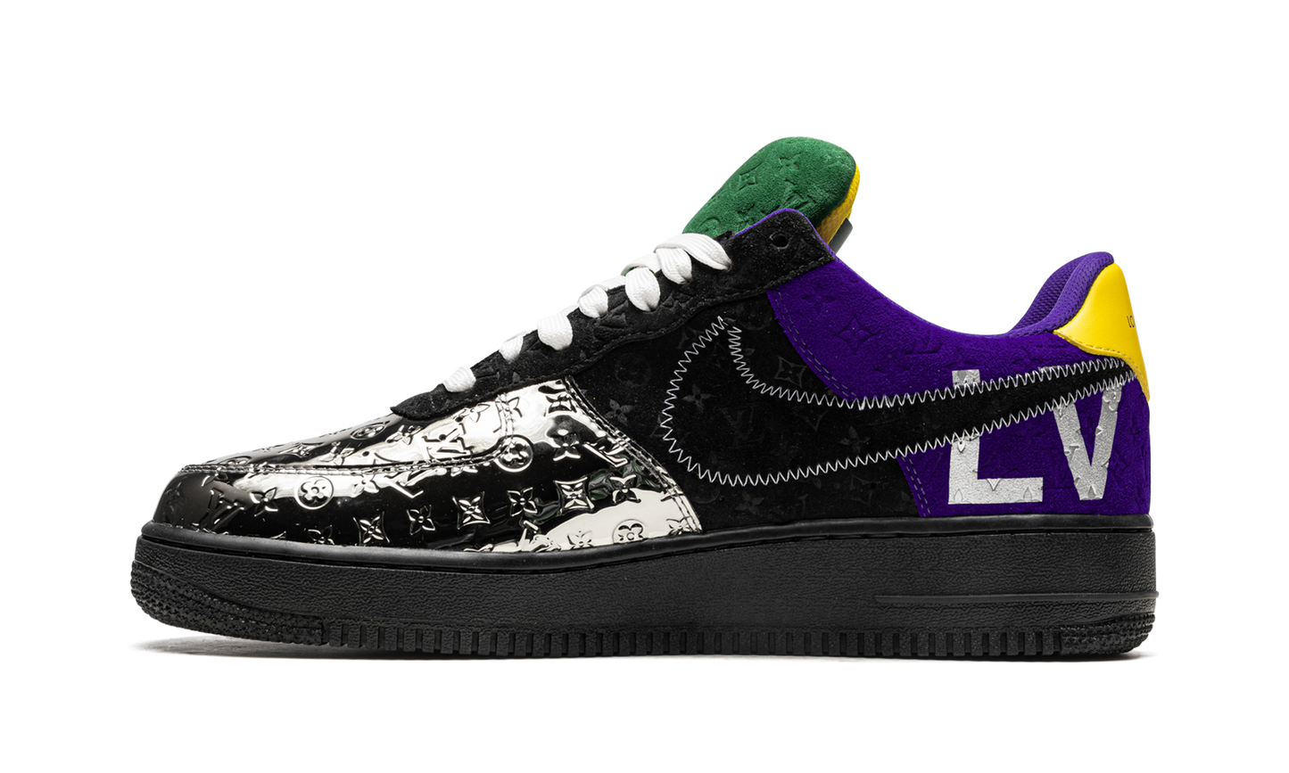 Louis Vuitton Air Force 1 Low "Virgil Abloh - Purple Dusk/Metallic Silver" 1A9VCC