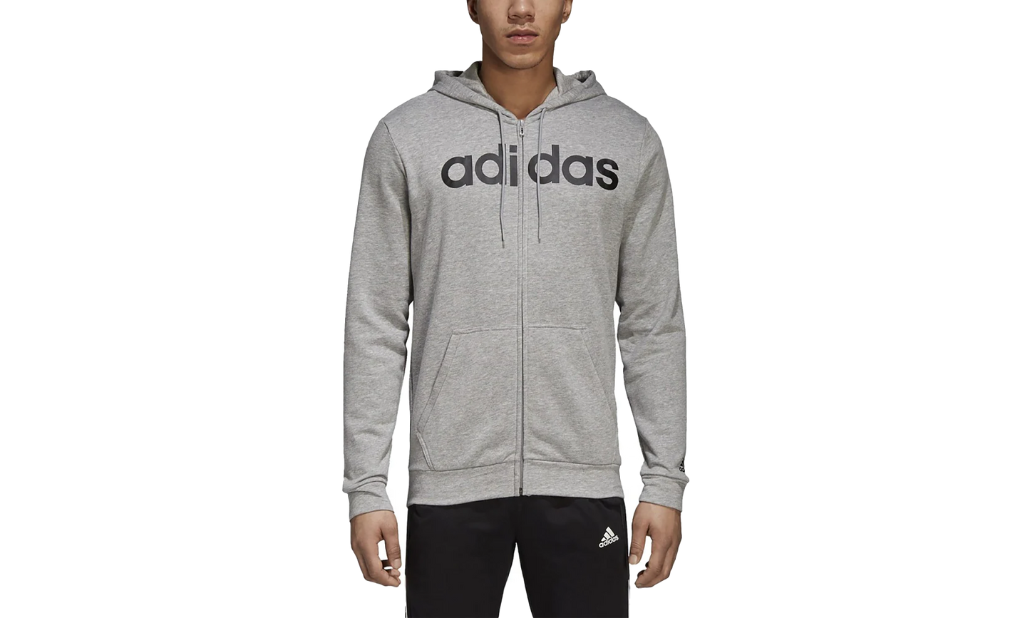 Essentials Camo Linear Full Zip Hoodie "Grey" DM3131
