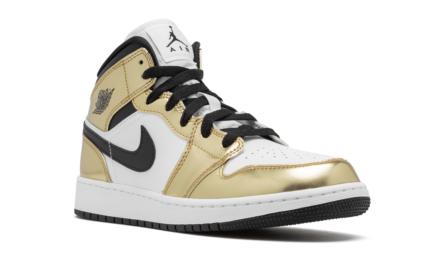 Air Jordan 1 Mid SE GS "Metallic Gold" DC1420 700