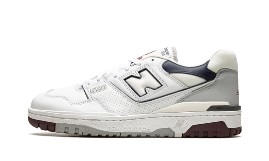 550 "White / Indigo / Burgundy" BB550PWB