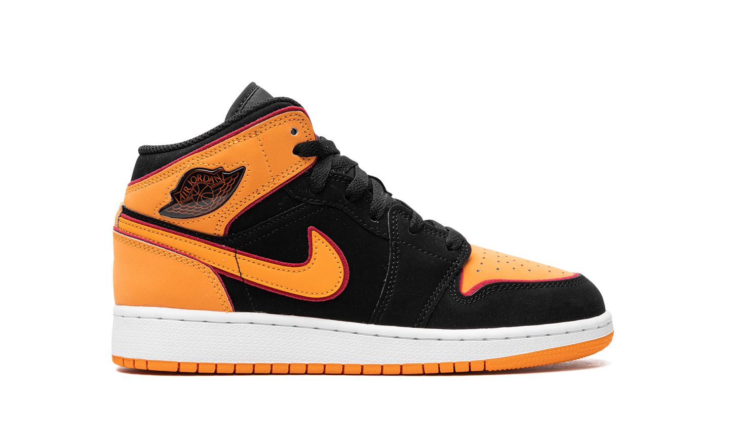 Air Jordan 1 Mid GS "Vivid Orange" FJ4924 008