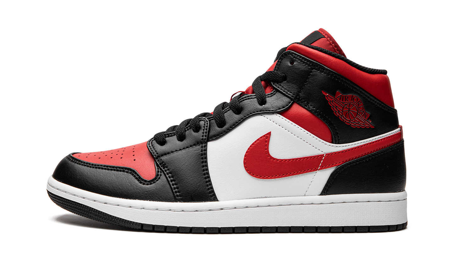 Air Jordan 1 Mid "Bred Toe" 554724 079