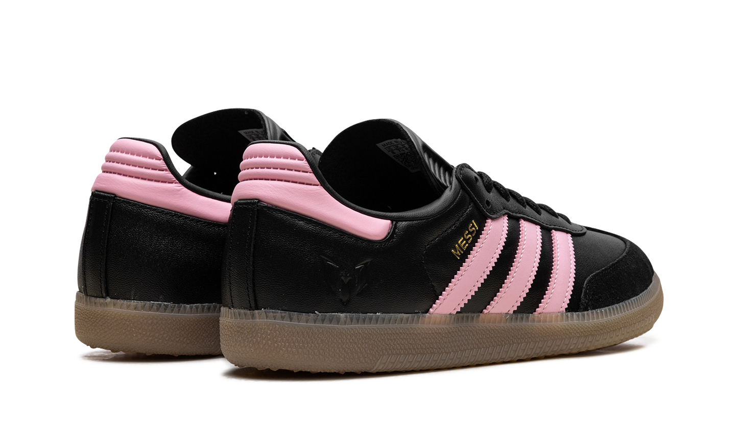 Samba Messi Indoor "Core Black / Gold Metallic / Gum" JP7845