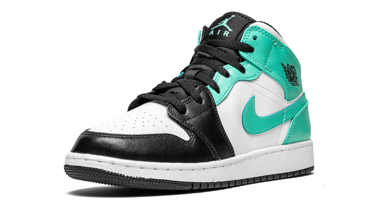 Air Jordan 1 Mid GS "Igloo - Tropical Twist" 554725 132