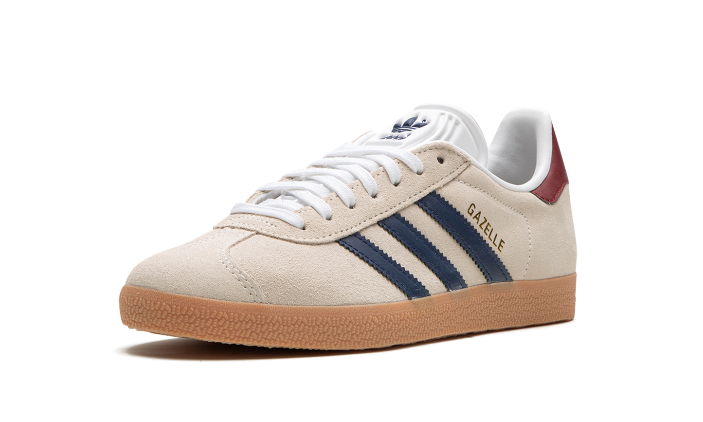 Gazelle "Off White / Dark Blue / Gum"