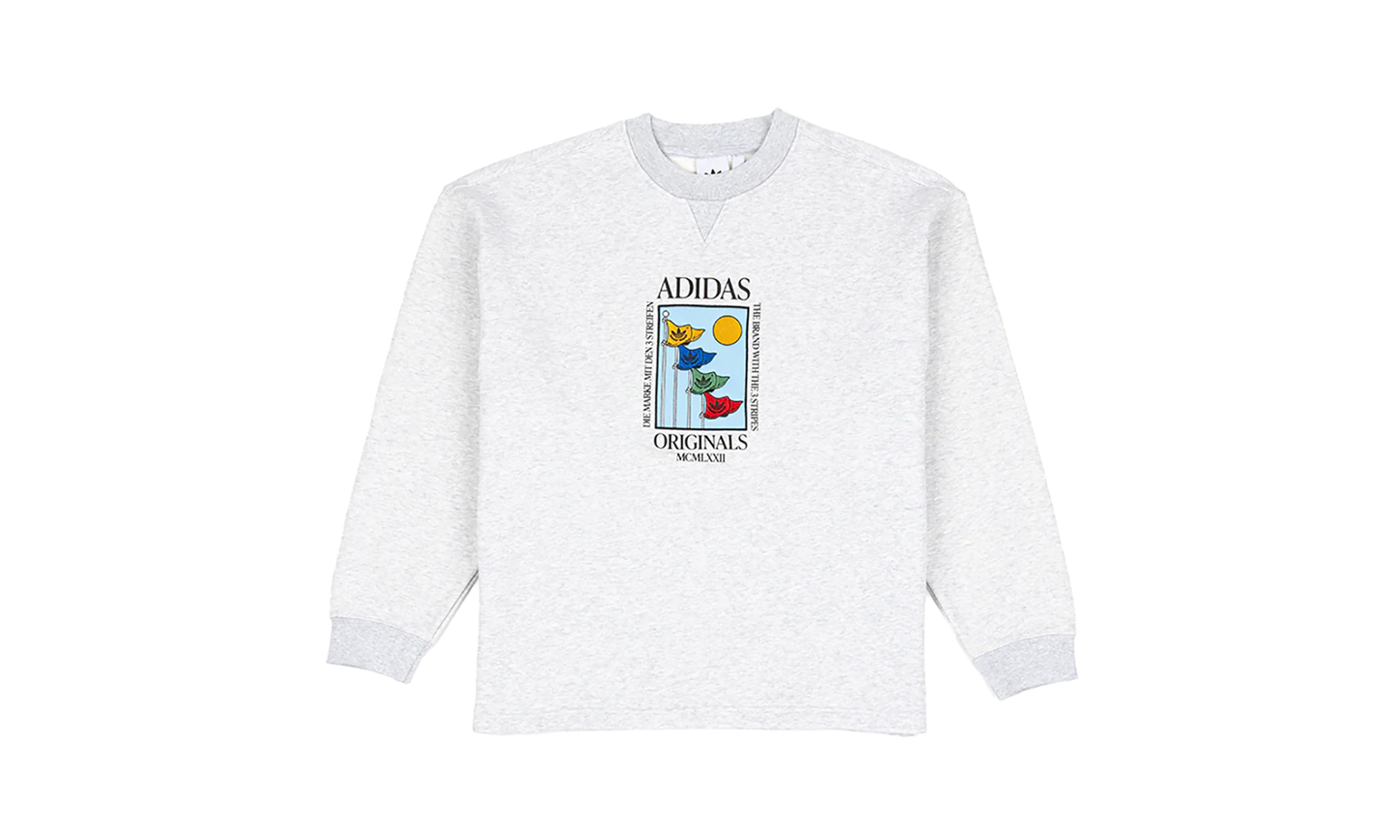 Olympic Crew LS Tee "Light Grey" IZ2550