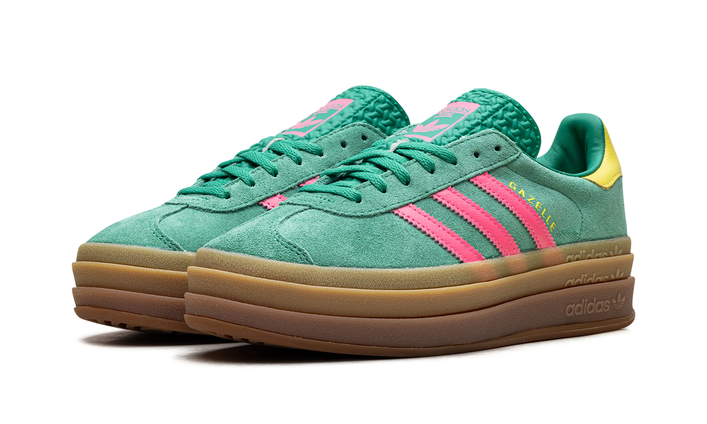 Gazelle Bold WMNS "Court Green Lucid Pink" JH9668