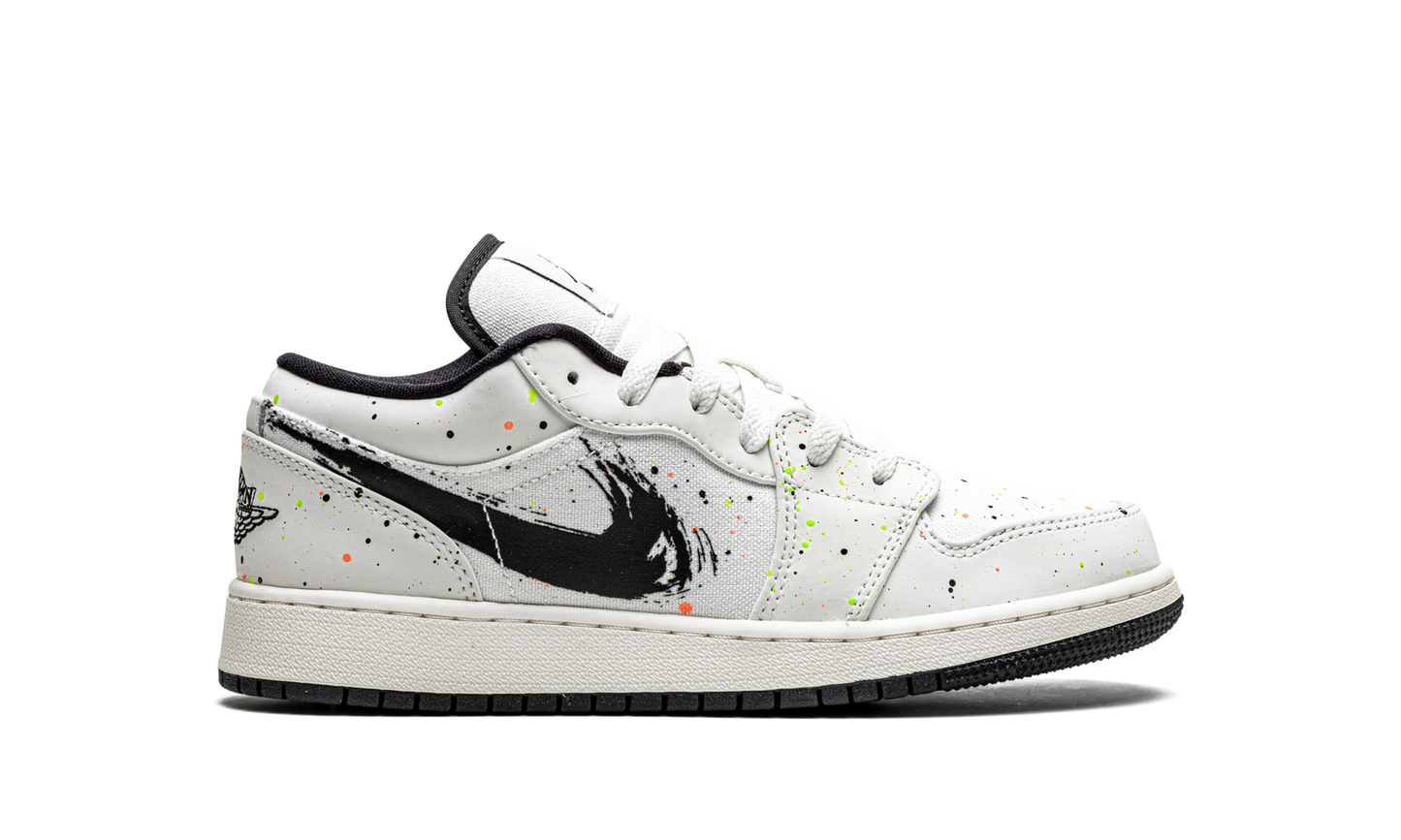 Air Jordan 1 Low SE GS "Paint Splatter" DH3295 100
