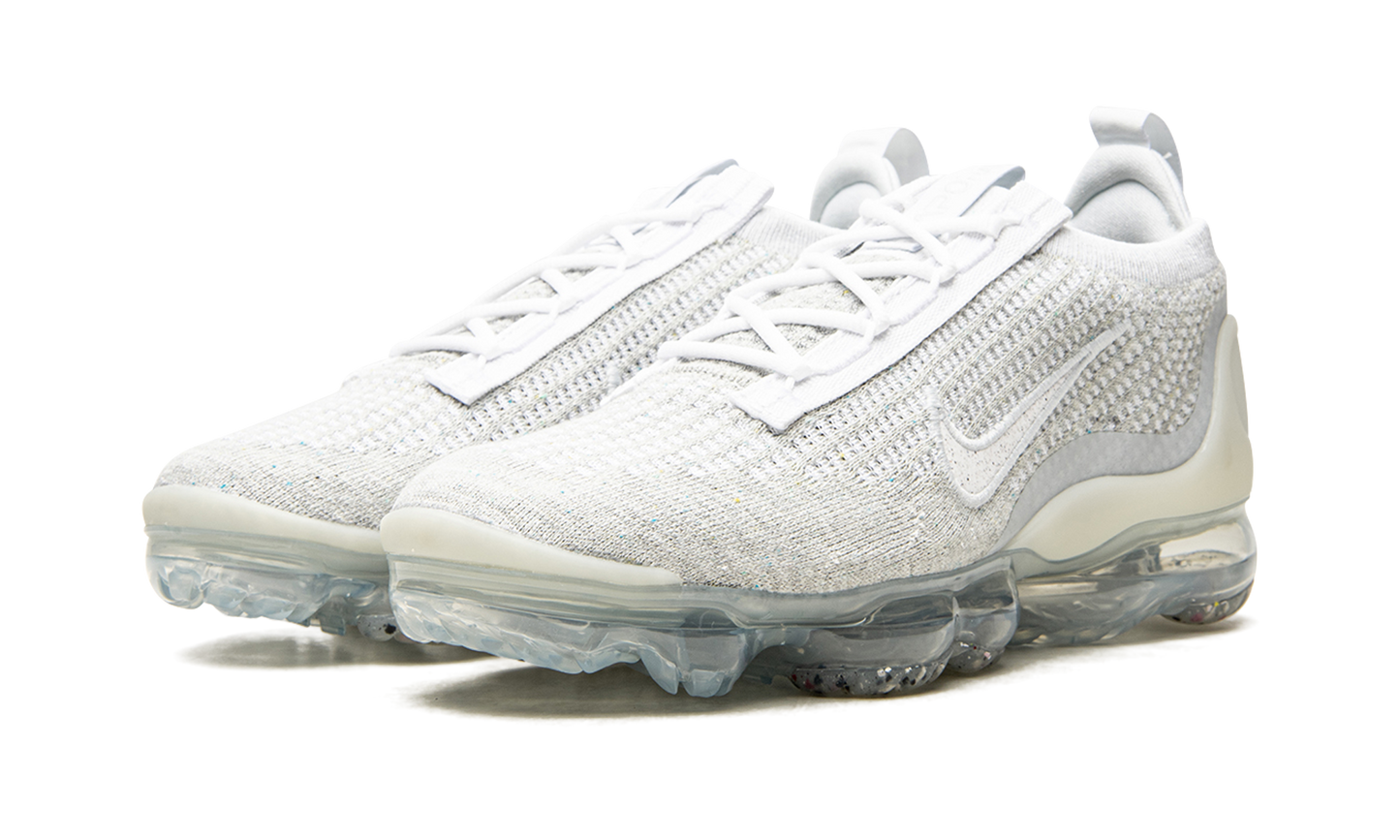 AIR VAPORMAX 2021 FLYKNIT MNS WMNS "White Pure Platinum" DC4112 100
