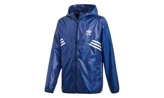 Boys Originals Fleece Windbreaker "Collegiate Navy / Hi Res Blue / White" CE1090
