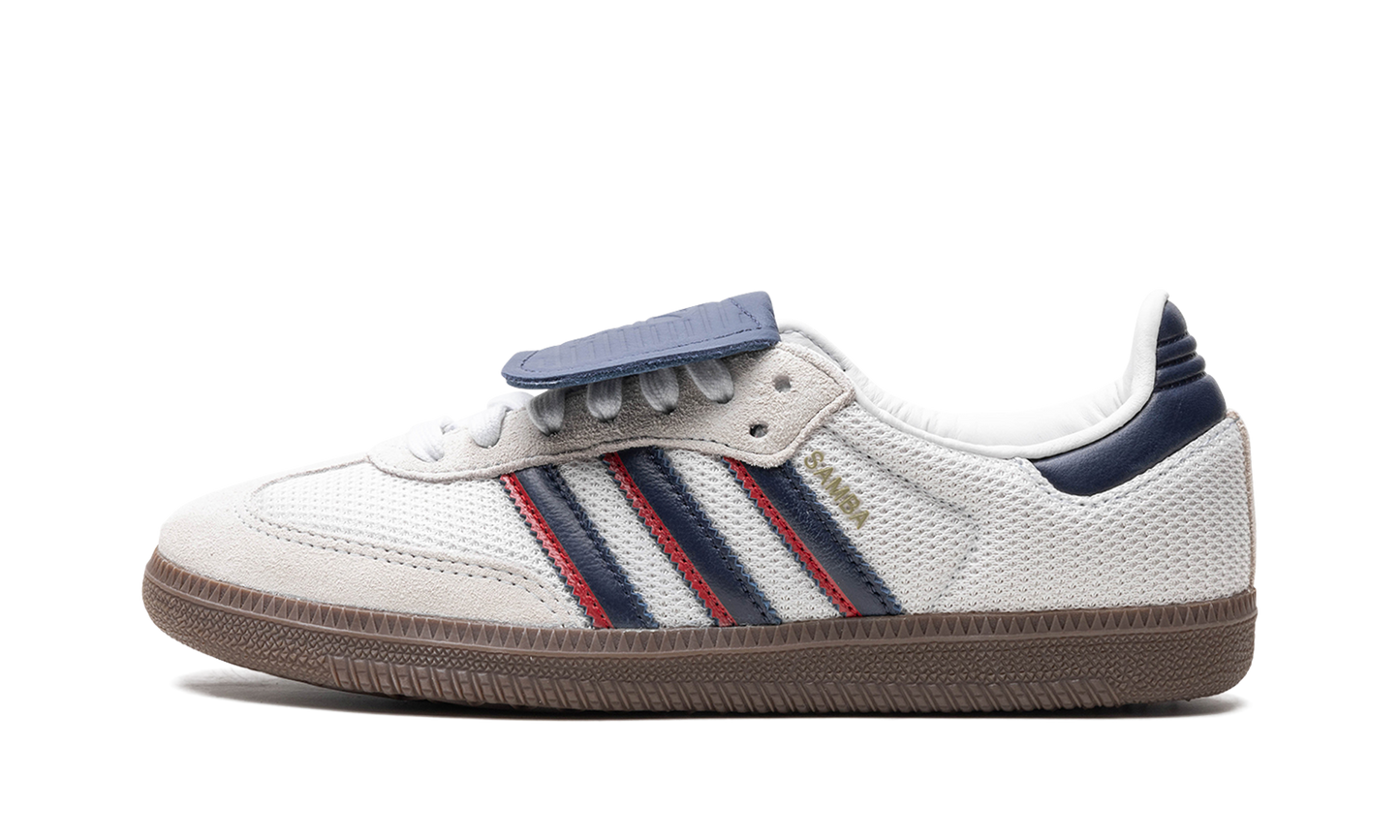 Samba LT "Crystal White Dark Blue" IE9169