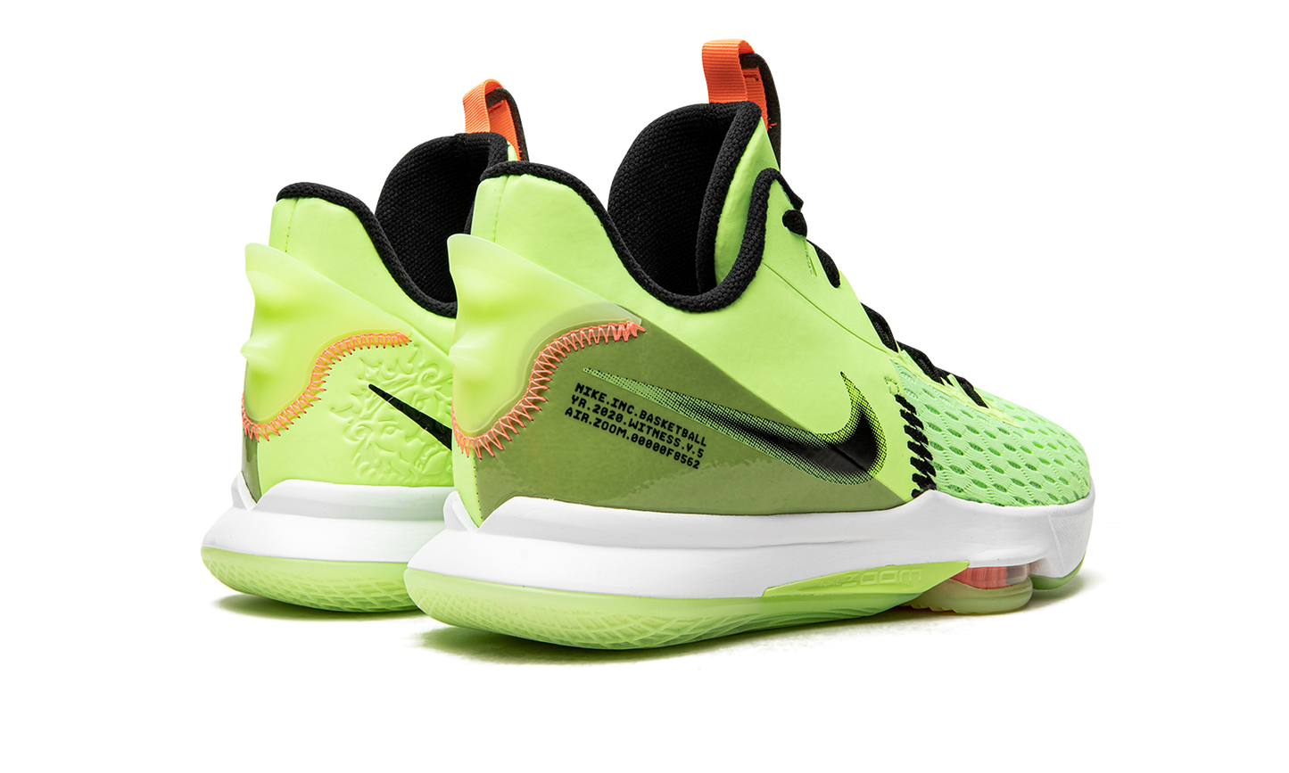 LeBron Witness V "Lime Glow" CQ9380 300