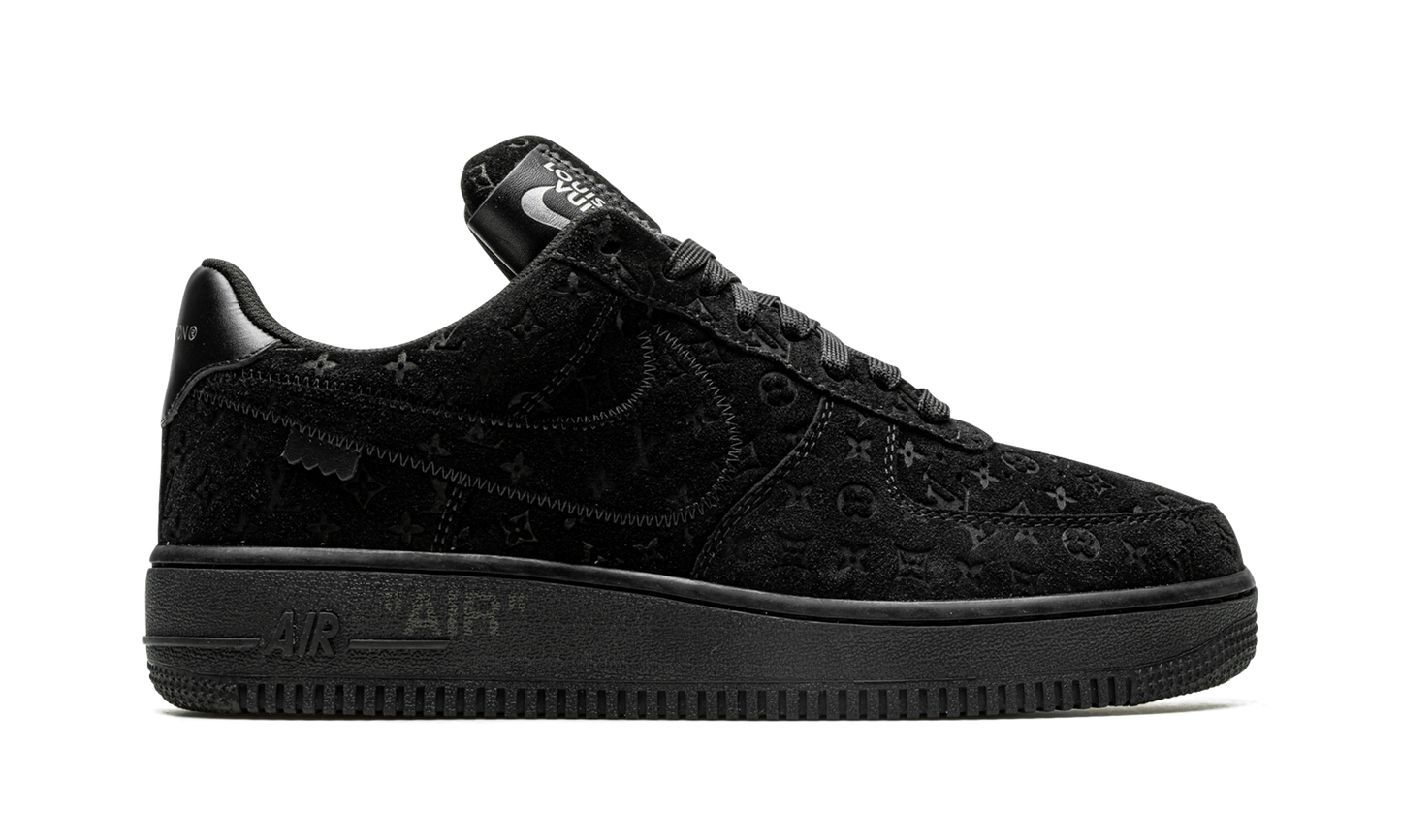 Louis Vuitton Air Force 1 Low "Virgil Abloh - BLACK/BLACK" 1A9VD6