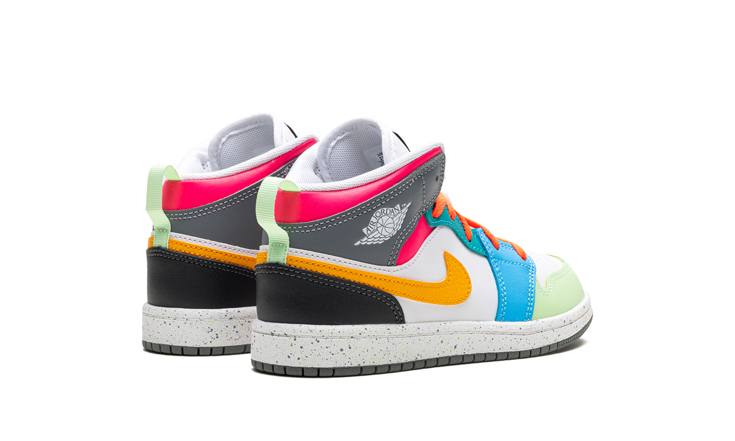 Jordan 1 Mid SE PS "Multi Color" FN1188 100