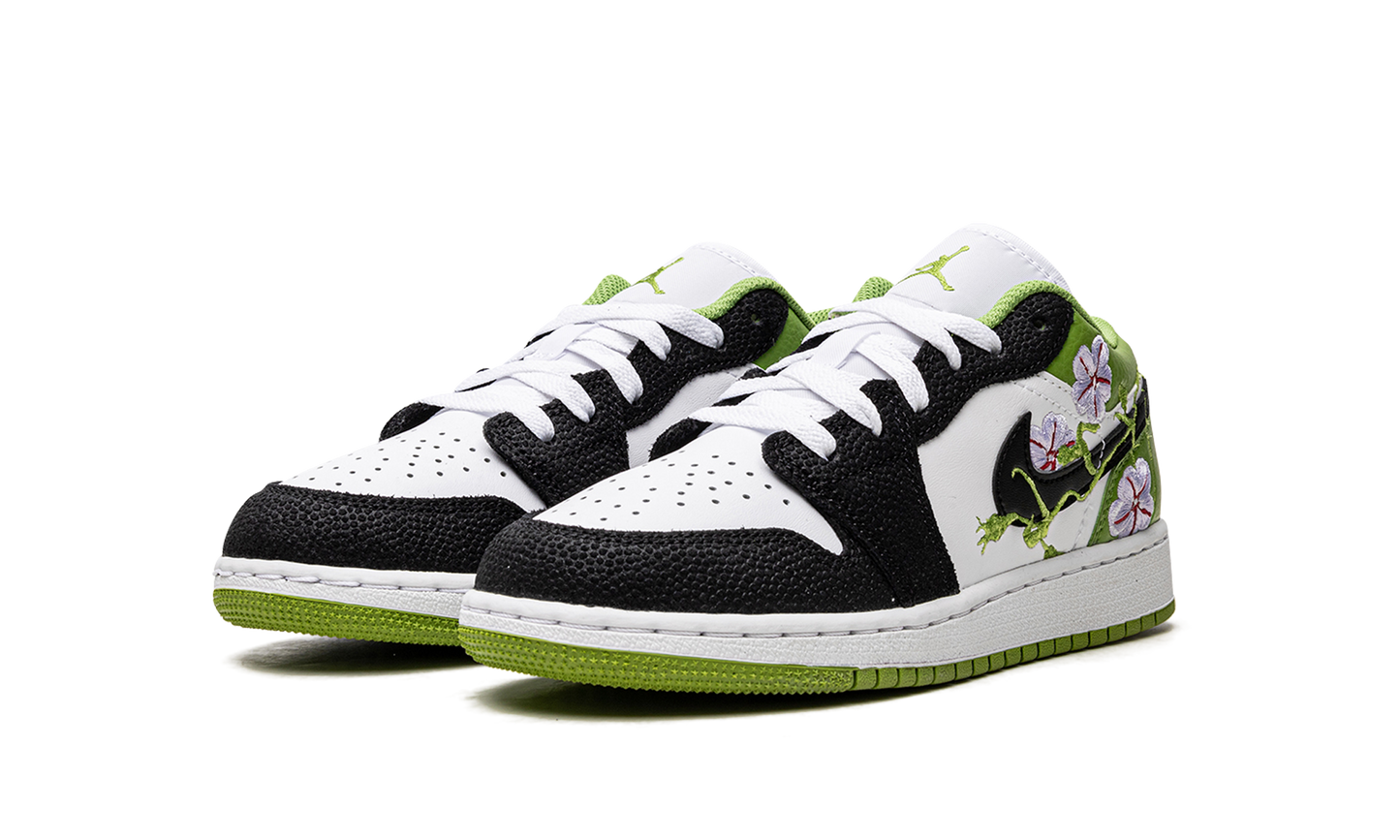 Air Jordan 1 Low SE GS "Floral" DQ8389 100