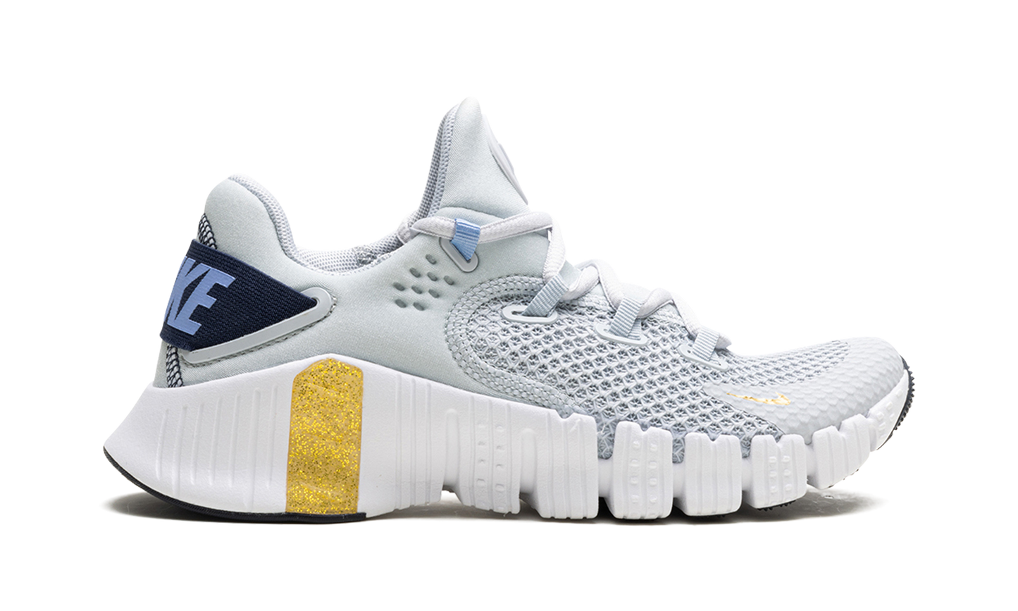 Free Metcon 4 WMNS "Pure Platinum Grey Gold White" CZ0596 049