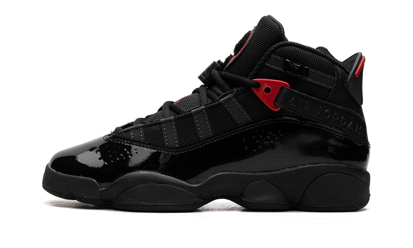 Jordan 6 Rings GS "Black Varsity Red" 323419 026
