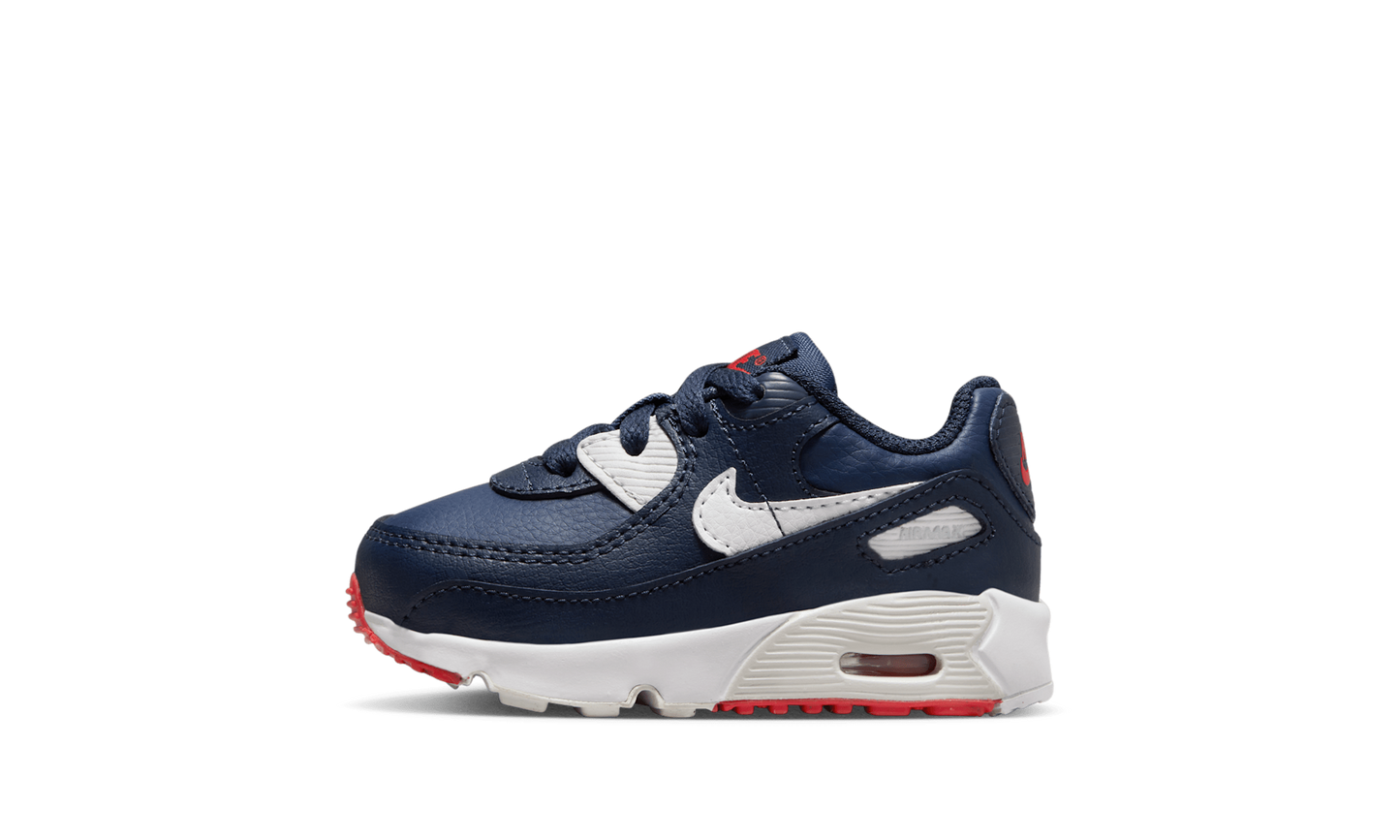 Air Max 90 Leather TD "Obsidian Track Red" DV3609 400