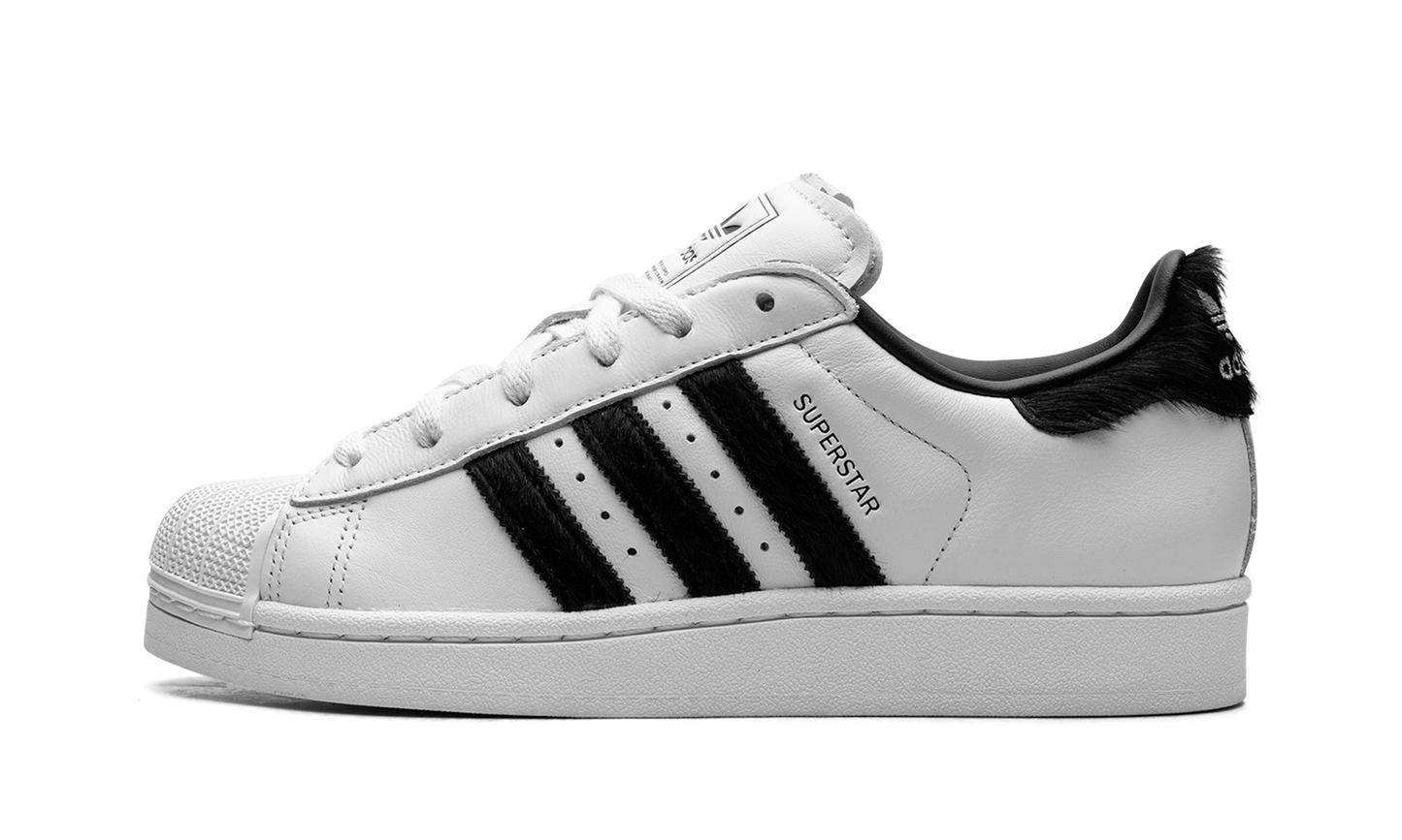 Superstar II WMNS "White Black Pony Hair" JH7052