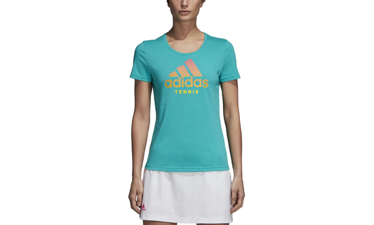 Tennis Category Tee "Hi Res Aqua" DJ1690