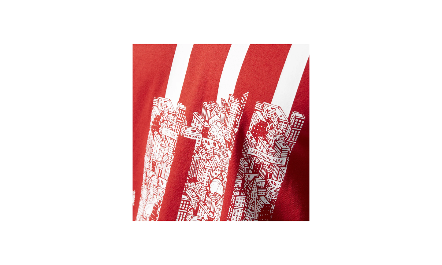 Chicago Training T-Shirt "Scarlet / White" BQ1716