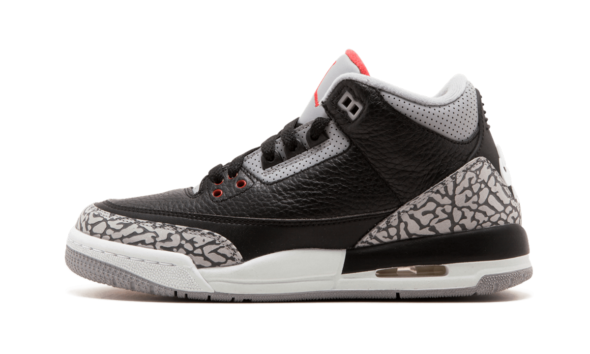 Air Jordan 3 Retro GS "Black Cement 2018" 854261 001