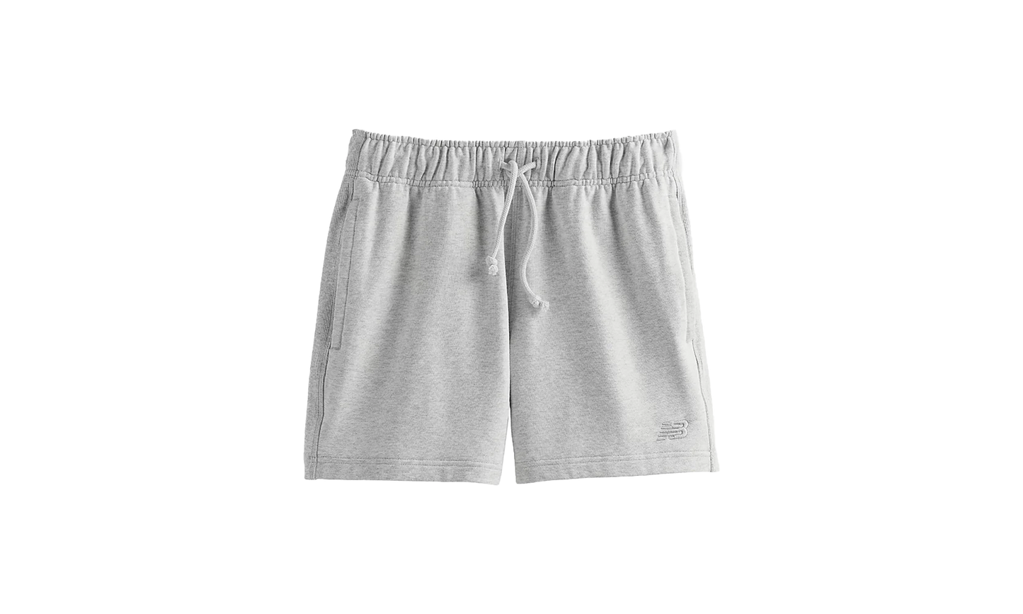 NB Athletics French Terry Shorts "5 inch - Ash Heather" MS41511-AHH