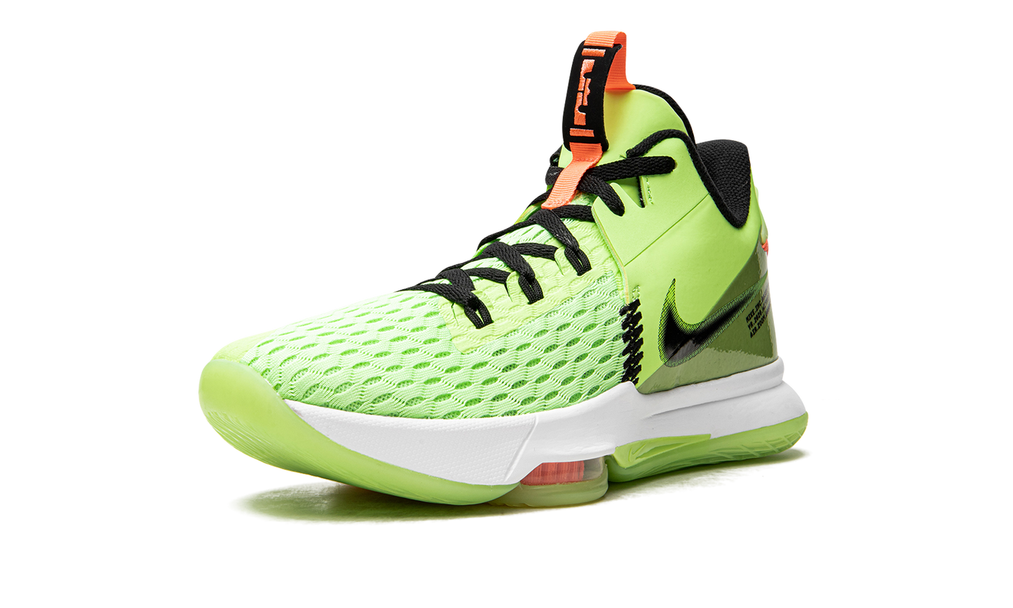 LeBron Witness V "Lime Glow" CQ9380 300