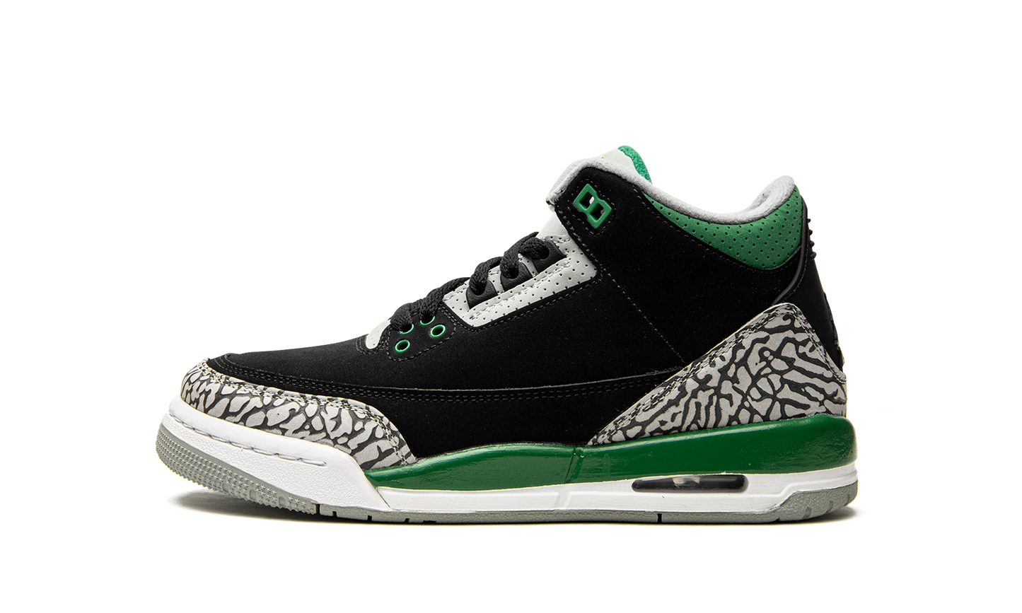Air Jordan 3 Retro GS "Pine Green" 398614 030