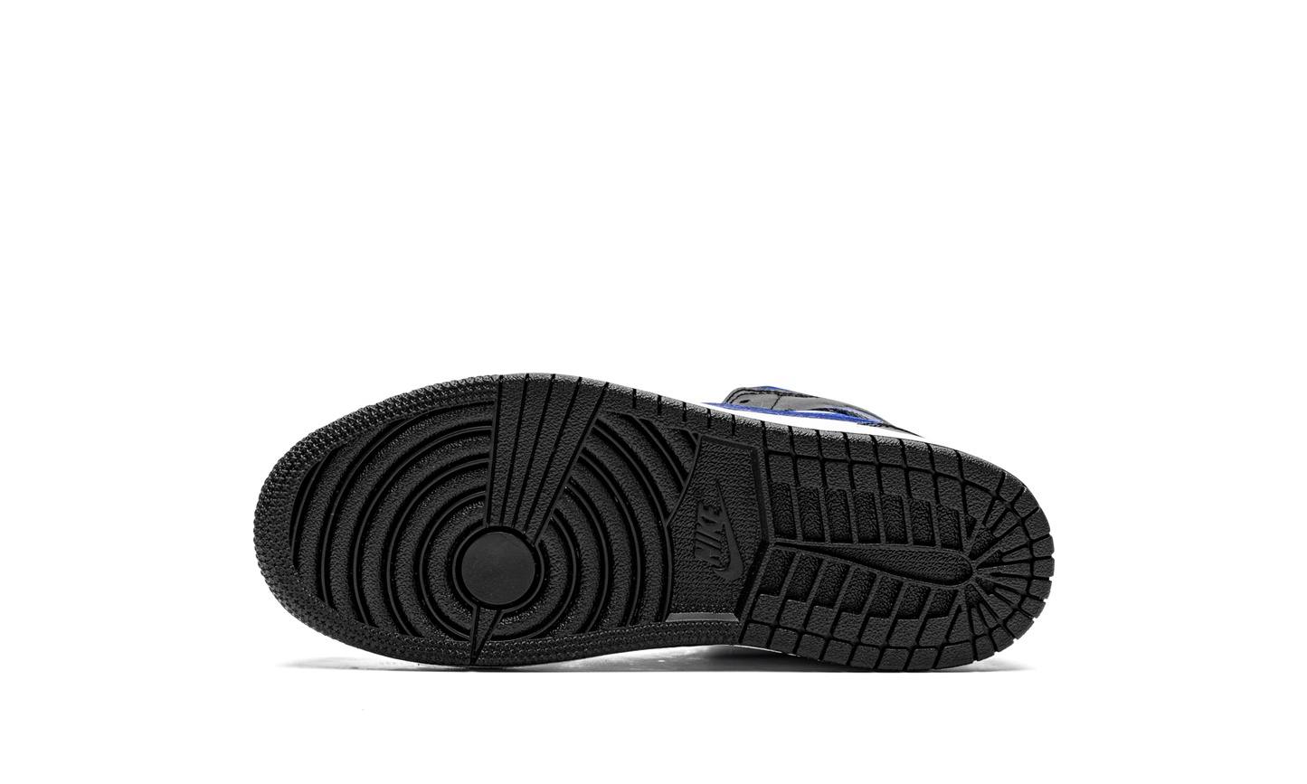 Jordan 1 Mid PS "Black / White/ Racer Blue" 640734 140