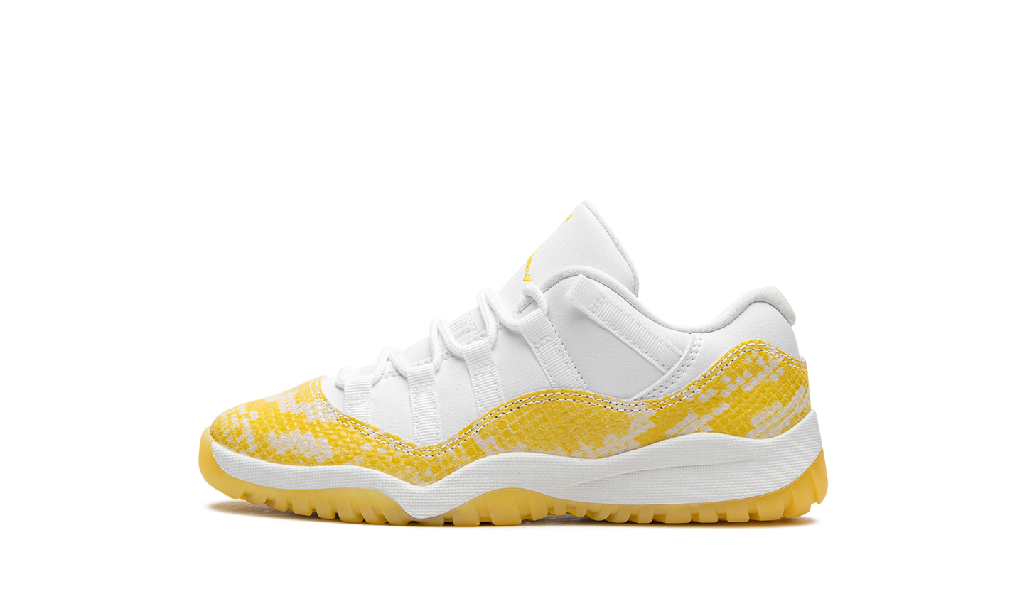 Air Jordan 11 Low PS "Yellow Snakeskin" 580522 107