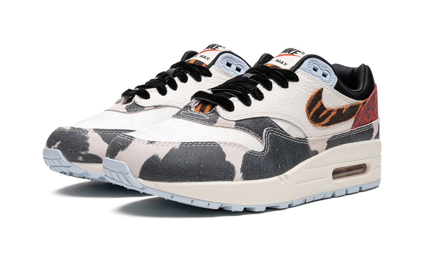 AIR MAX 1 '87 MNS WMNS "Tiger Swoosh Cow Print" FD0827 133