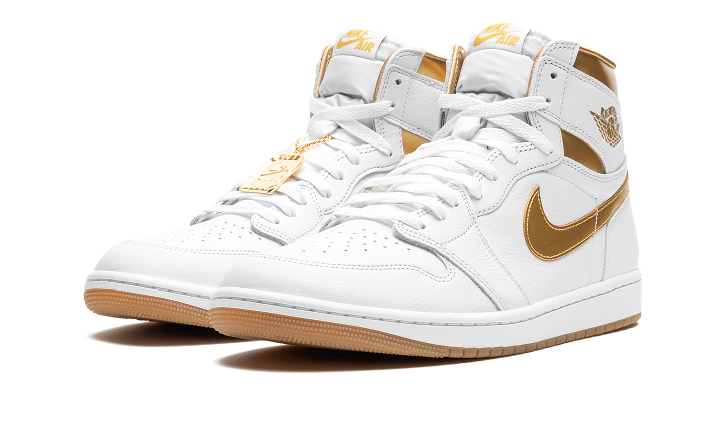AIR JORDAN 1 RETRO HIGH OG WMNS "Metallic Gold" FD2596 107